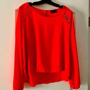 ASTR red blouse from Nordstrom